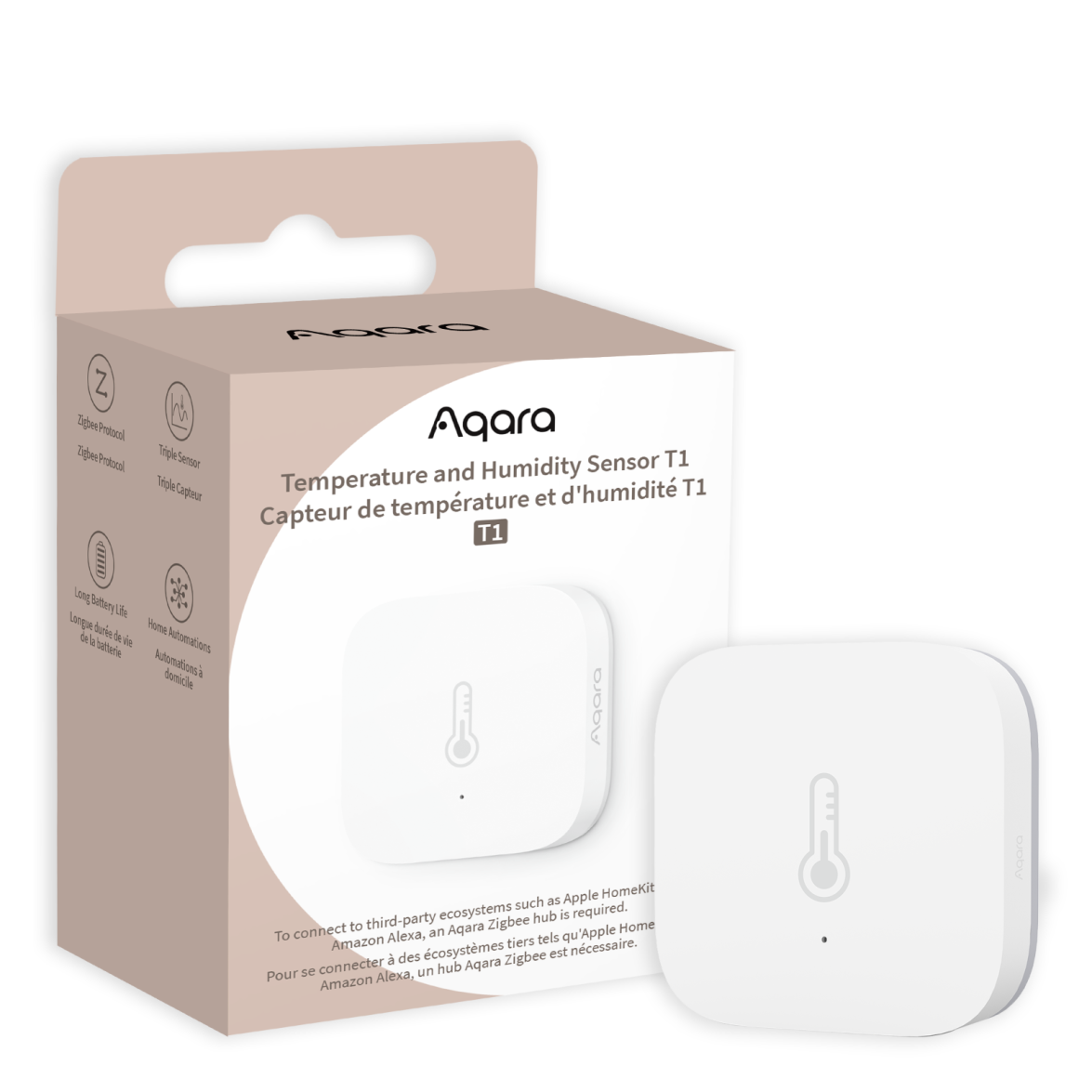 Cảm biến nhiệt độ độ ẩm áp suất Aqara T1