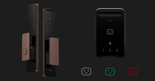 Khóa cửa thông minh Aqara D200i – Chuẩn an ninh 3D, Mở khóa không chạm, Tương thích Apple Home Key