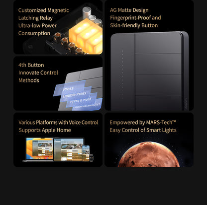 Công tắc vuông Aqara Z1 Pro