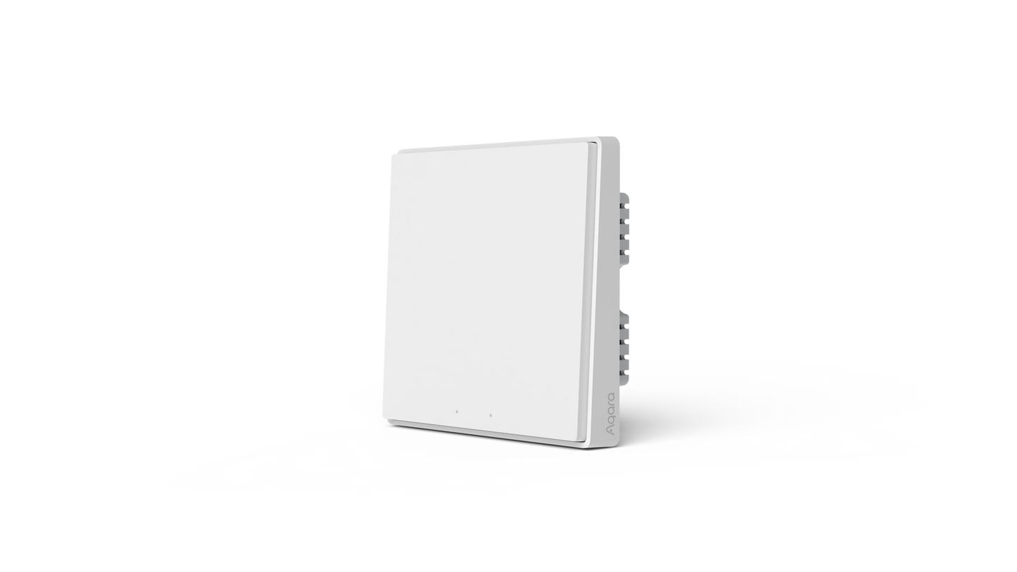 Công tắc âm tường thông minh Aqara D1 Zigbee (1 phím, có Neutral, màu trắng)