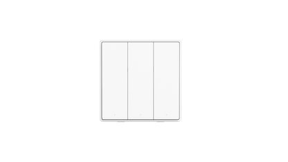 Công tắc âm tường thông minh Aqara D1 Zigbee (3 phím, không Neutral, màu trắng)