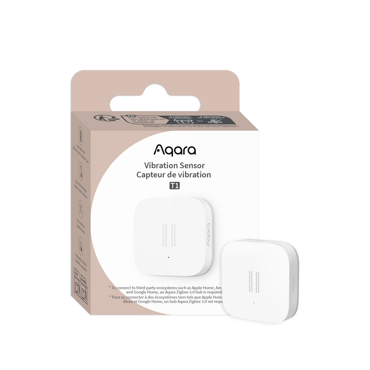 Cảm biến rung chấn Aqara T1 (Zigbee 3.0)